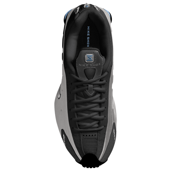 Nike Shox R4 - Boys' Grade School - Black/Metallic Silver/Metallic Silver - Image 3