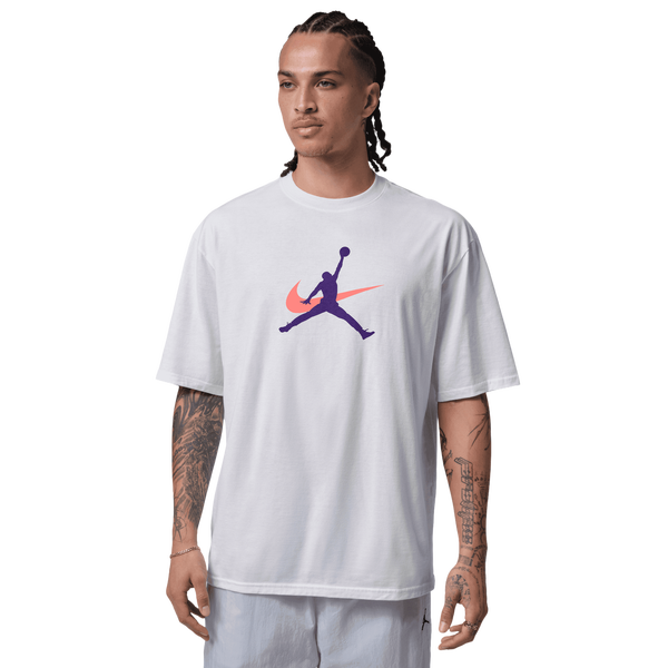 Jordan MJ Statement 1985 Short Sleeve Crew - Men's - White