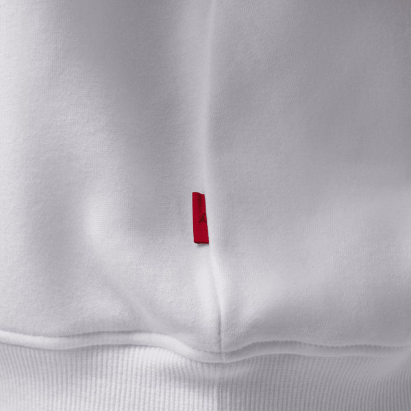 Jordan Brooklyn GFX Oversized Pullover Hoodie - Men's - White - Image 4