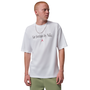Jordan Brooklyn GFX Sneaker 85 Short Sleeve Crew - Men's - White