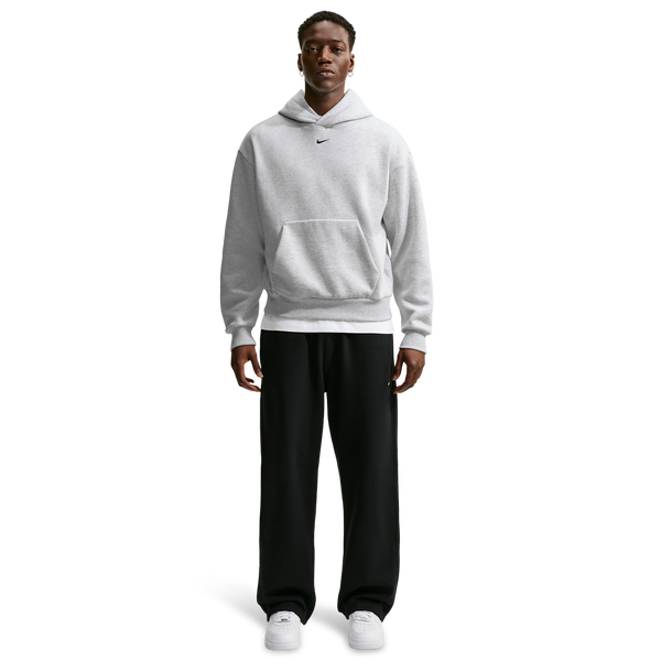 Nike Solo Pullover Concept Hoodie - Men's - Grey/Black - Image 3