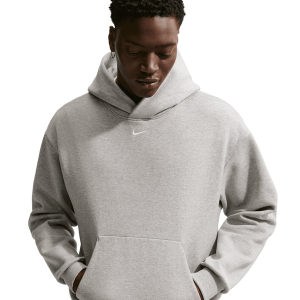 Nike Solo Pullover Concept Hoodie - Men's - Gray/White