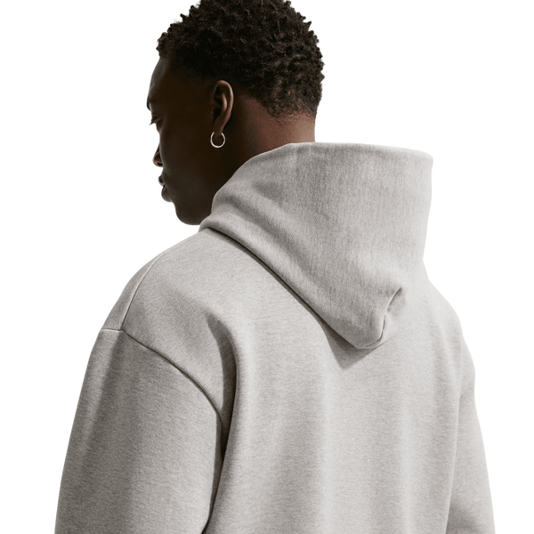 Nike Solo Pullover Concept Hoodie - Men's - Gray/White - Image 2