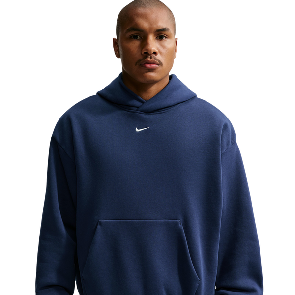 Nike Solo Pullover Concept Hoodie - Men's - White/Navy