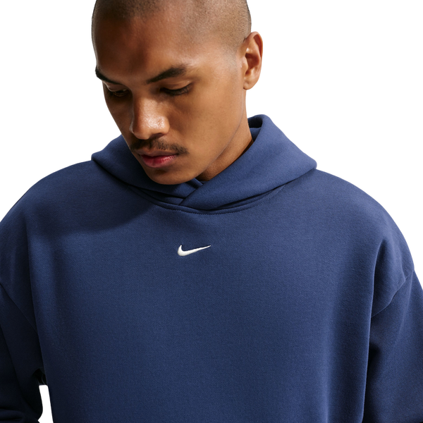 Nike Solo Pullover Concept Hoodie - Men's - White/Navy - Image 3