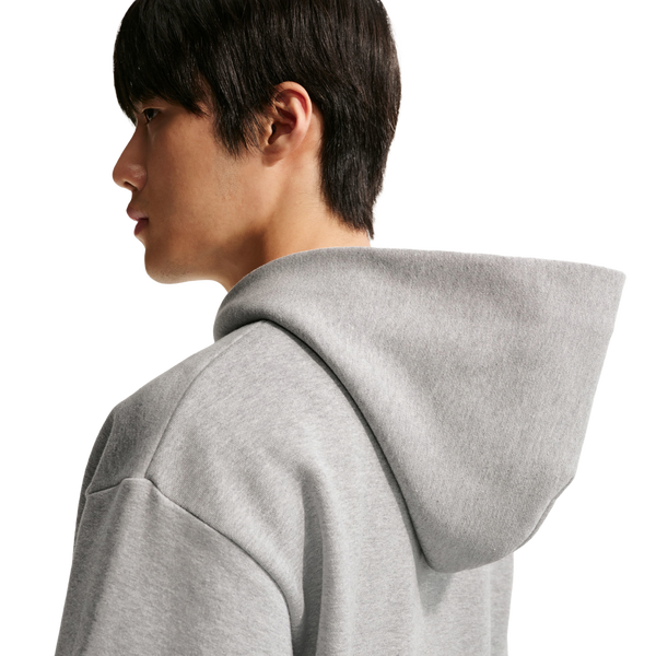 Nike Solo Basketball Full Zip Concept Hoodie - Men's - White/Gray - Image 2