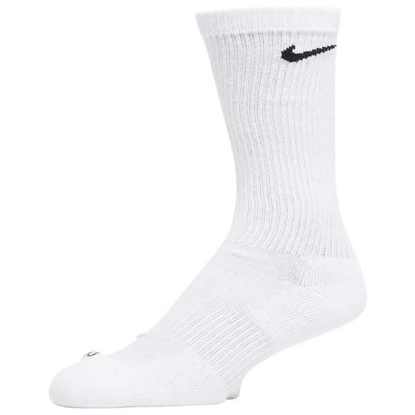 Nike 3 Pack Dri-FIT Plus Crew Socks - Men's - Grey/Black - Image 4