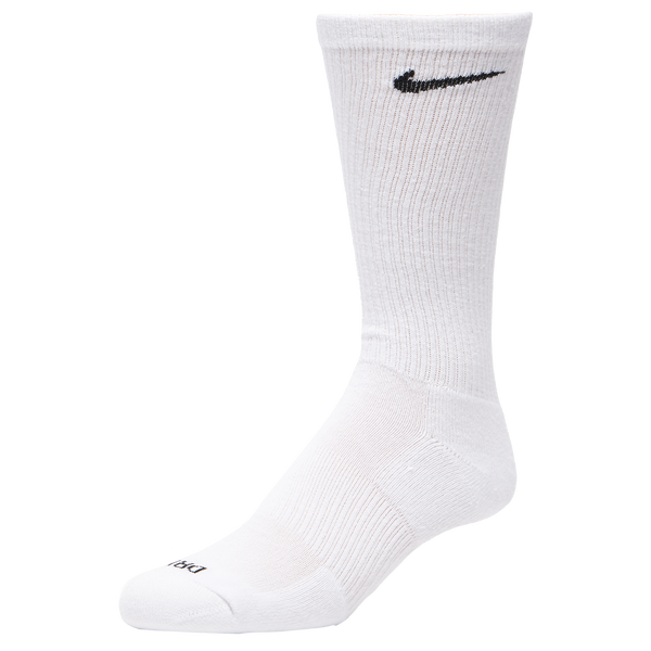 Nike 6 Pack Everyday Plus Cushioned Socks - Men's - White/Gray/Black - Image 3