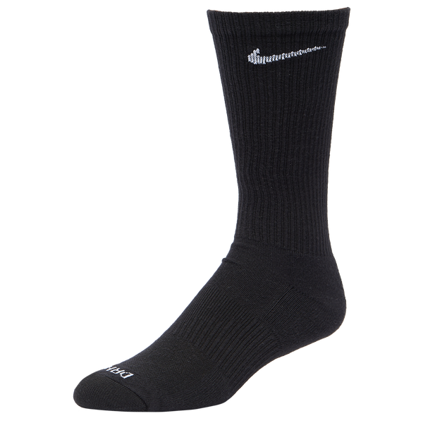 Nike 6 Pack Everyday Plus Cushioned Socks - Men's - White/Gray/Black - Image 4