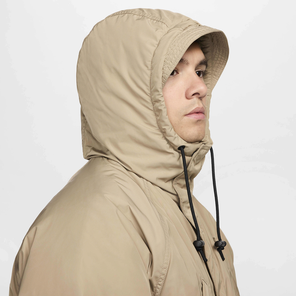 Nike Club TF Parka - Men's - Khaki/Black/Khaki - Image 5