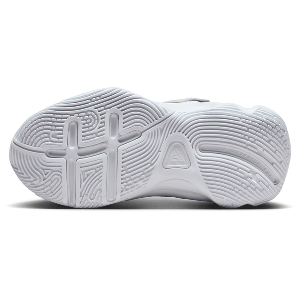 Nike Giannis Immortality 4 - Boys' Preschool - White/Black/Metallic Gold - Image 5