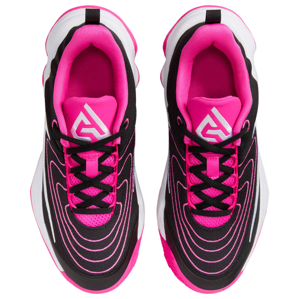 Nike Giannis Immortality 4 - Boys' Grade School - White/Black/Laser Fuchsia - Image 4