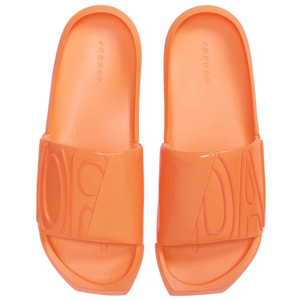 Jordan Nola Slides - Women's - Orange/Orange - Image 2