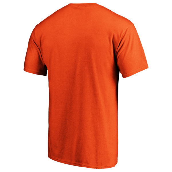 Fanatics Flyers Team Primary Logo T-Shirt - Men's - Orange - Image 2