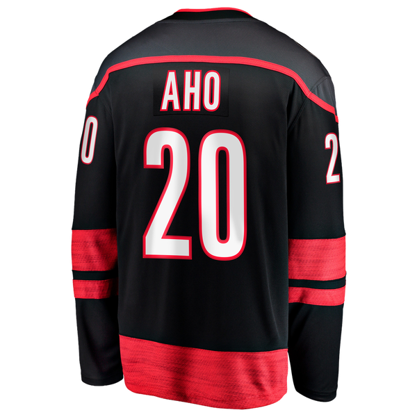Fanatics NHL Carolina Hurricanes Breakaway Home Jersey - Men's - Black - Image 3