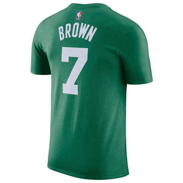 Nike Celtics Name & Number T-Shirt - Men's - White/Kelly Green - Image 3