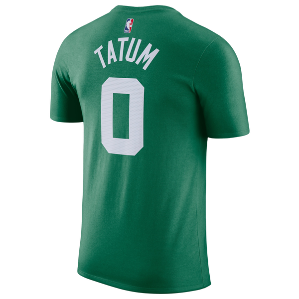 Nike Celtics Name & Number T-Shirt - Men's - White/Kelly Green - Image 3