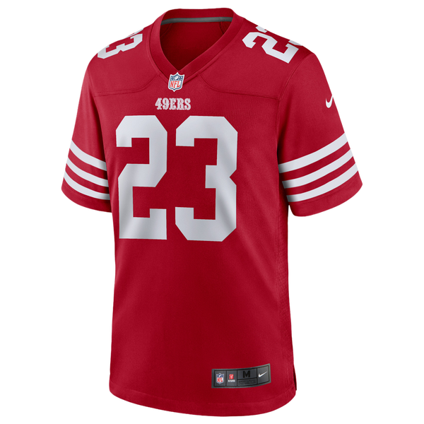 Nike NFL 49ers Game Day Jersey - Men's - Scarlet - Image 2