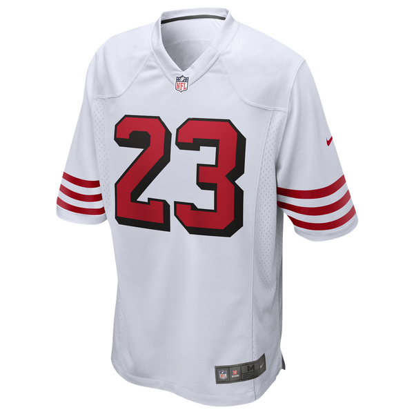 Nike NFL 49ers Game Day Jersey - Men's - White - Image 2