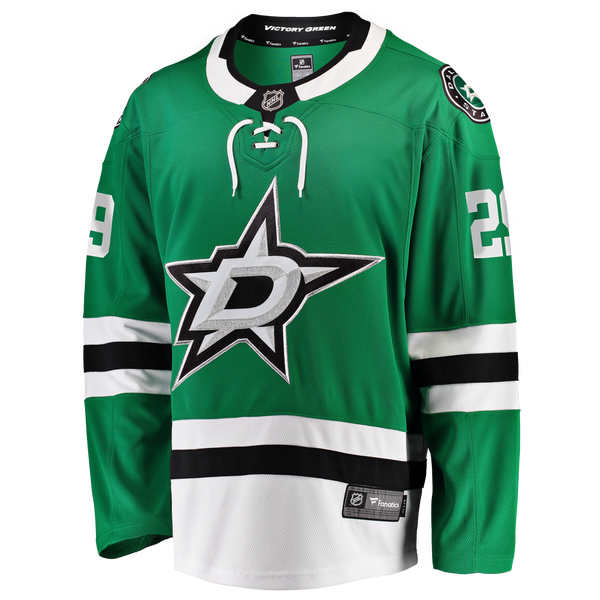 Fanatics Stars 2017/18 Home Breakaway Replica Jersey - Men's - Green - Image 2