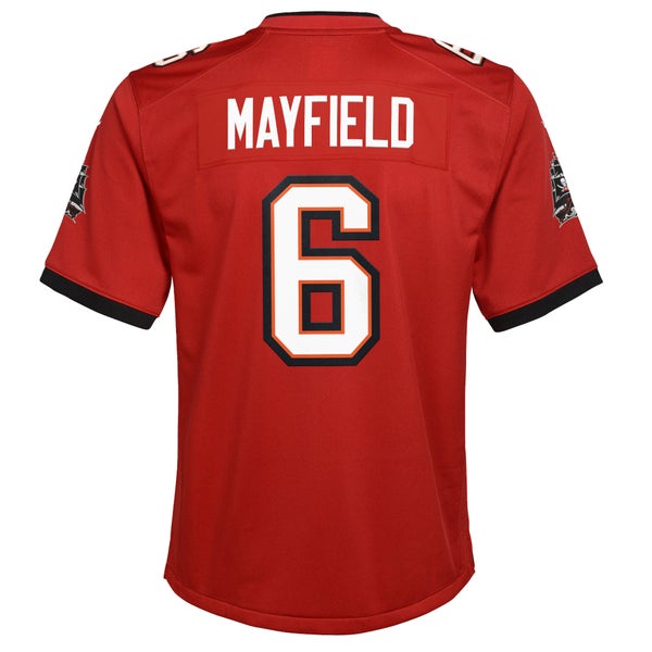 Nike Buccaneers Game Jersey - Boys' Grade School - Red - Image 3