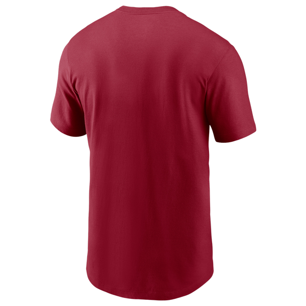 Nike Alabama Primetime Evergreen Logo T-Shirt - Men's - Crimson - Image 3