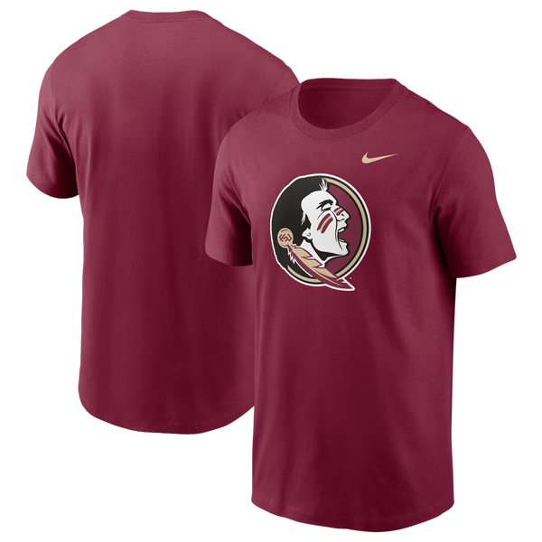 Nike Florida State Primetime Evergreen Logo T-Shirt - Men's - Garnet