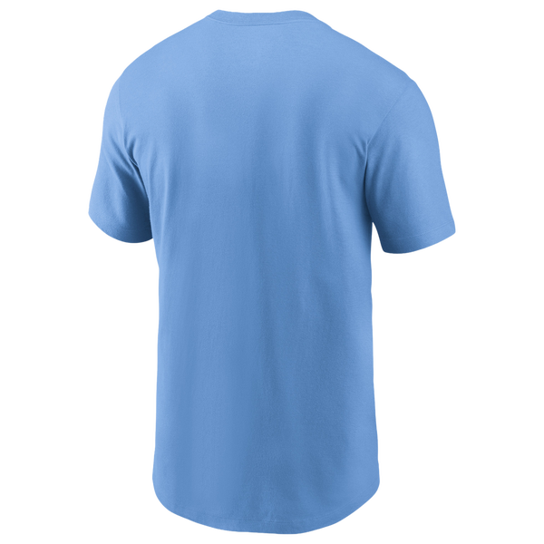 Jordan North Carolina Primetime Evergreen Wordmark... - Men's - Light Blue - Image 3