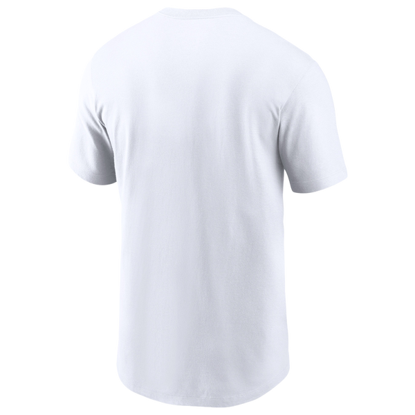 Nike NCAA ALT LG Short Sleeve T-Shirt - Men's - White - Image 3