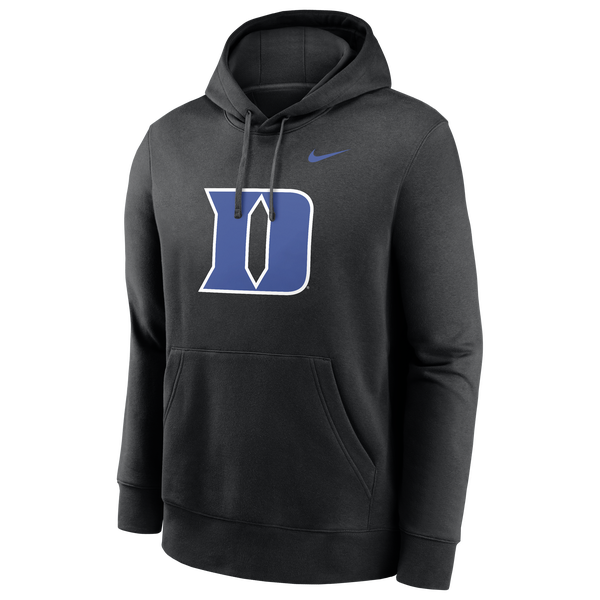 Nike Duke Primetime Evergreen Club Fleece P/O Hoodie - Men's - Black