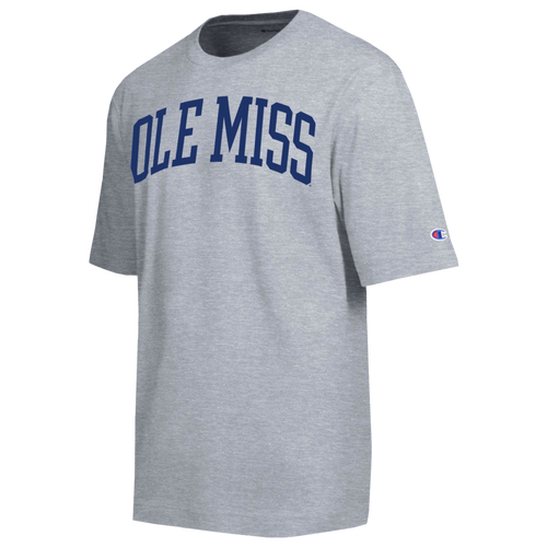 Champion Ole Miss Mens All-Star T-Shirt - Men's - Oxford Grey
