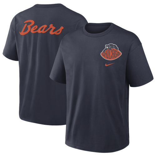 Nike Bears NFL Rival Short Sleeve T-Shirt - Navy